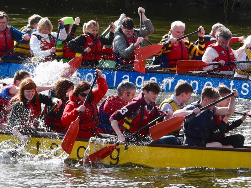 THOMAS TAGGART & SONS PARTICIPATE IN DRAGON BOAT CHALLENGE